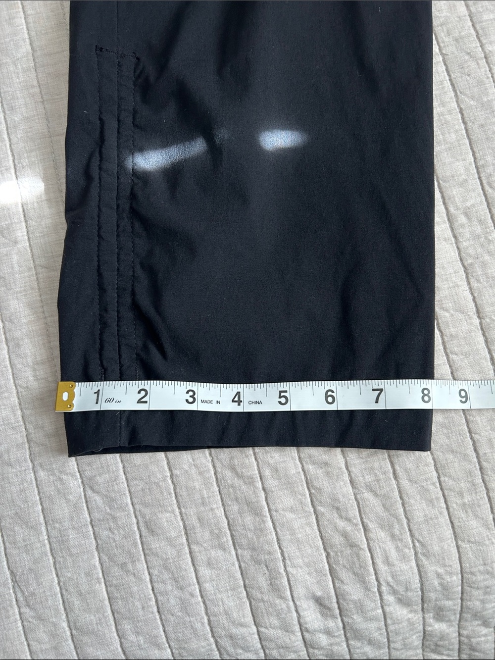Columbia black nylon pull on outdoor hiking, casual pants XL - Picture 12 of 12